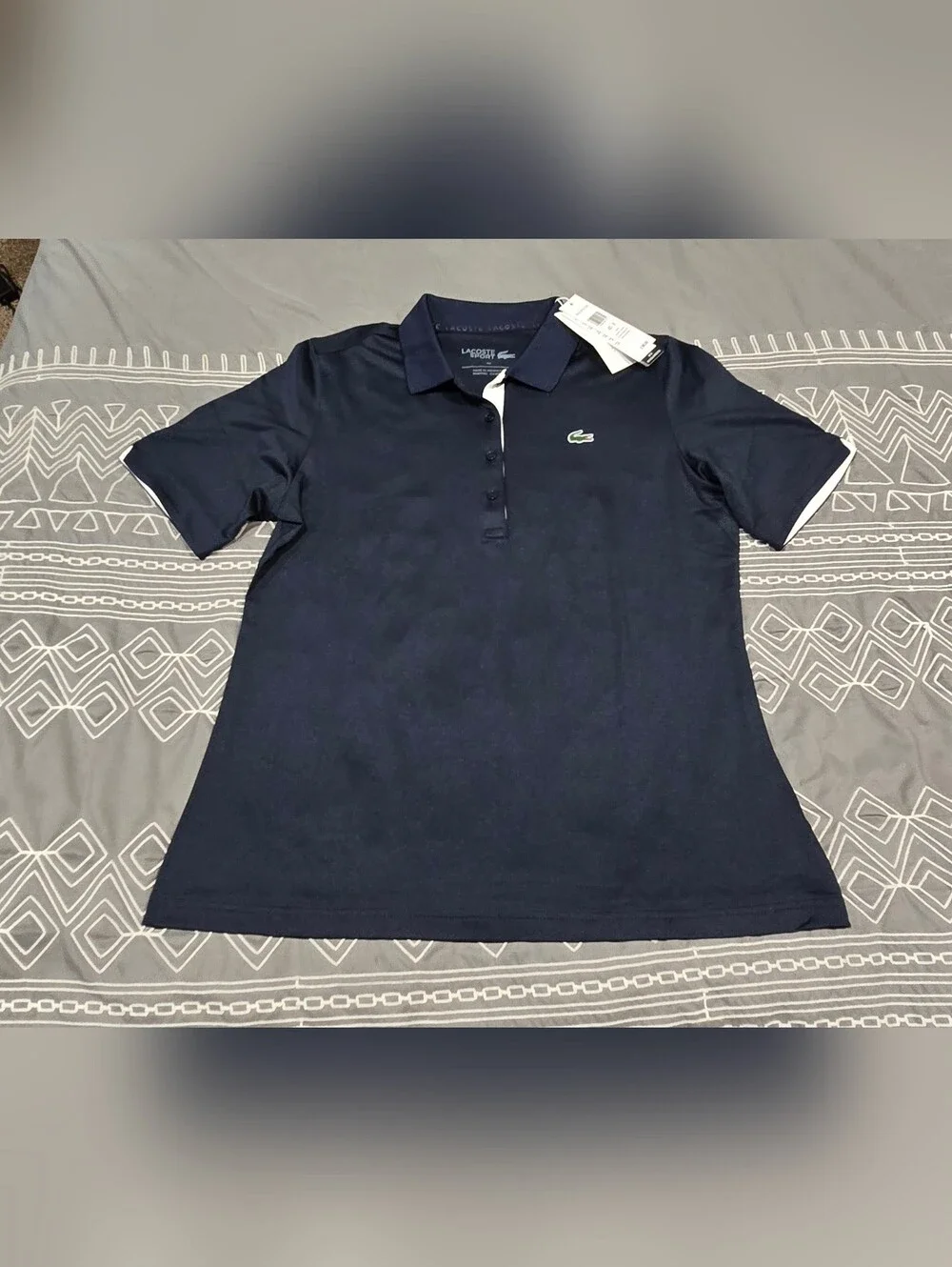Lacoste Sports Women's Golf Polo Size 40(US LARGE) - Picture 1 of 9